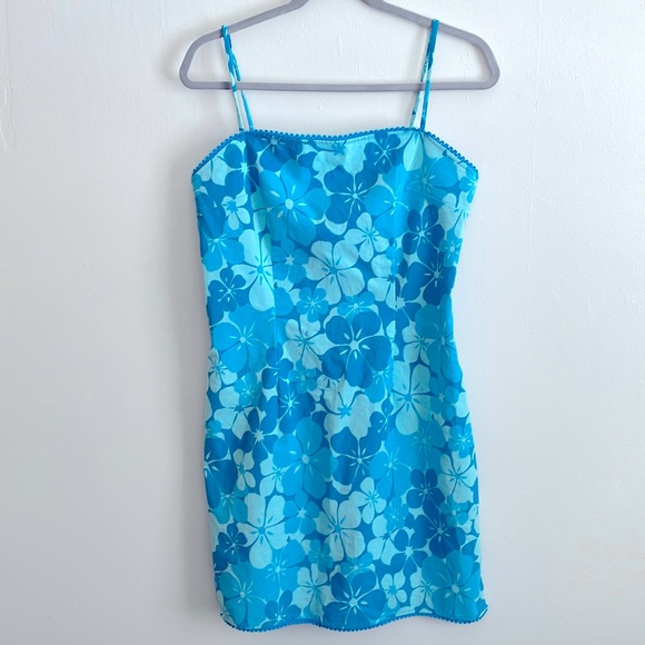 Vintage 13/14 Floral Print Sundress - Picture 1 of 8